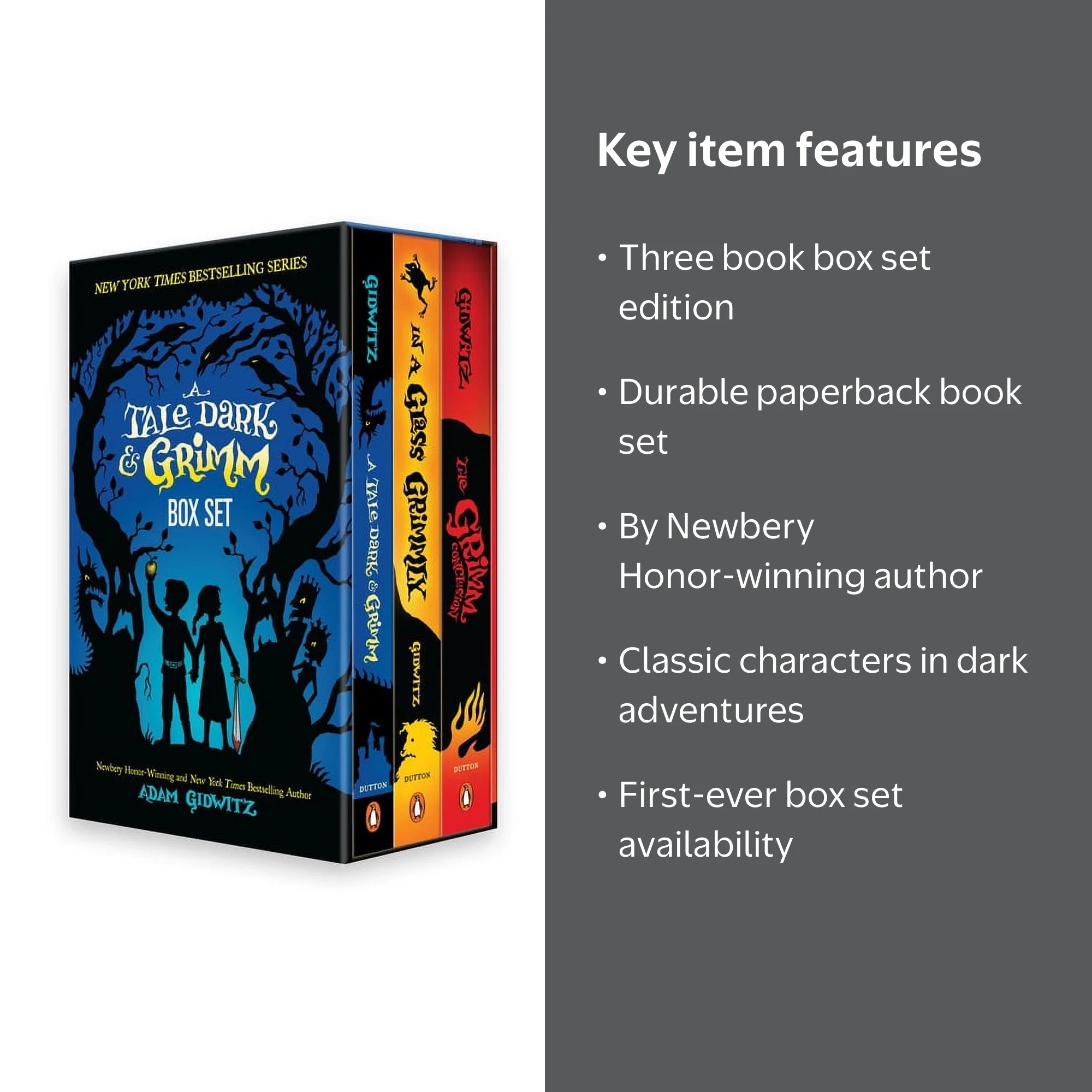 Adam Gidwitz, A Tale Dark & Grimm Trilogy Box Set, Complete Fairy