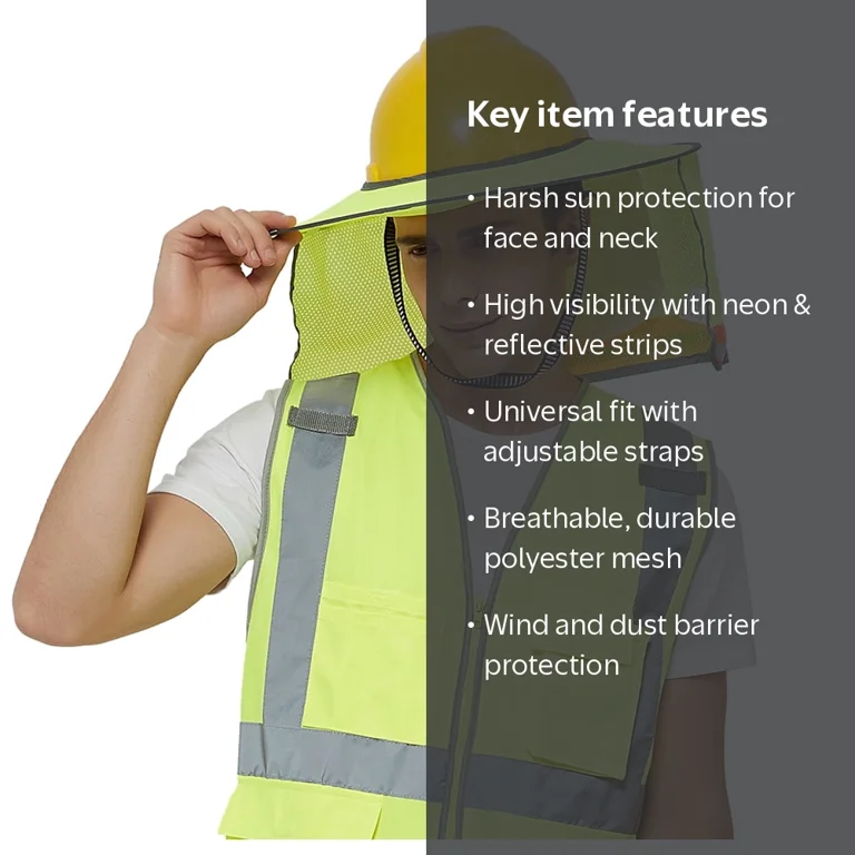Hard Hat Sun Visor Shade Hard Hat Sun Shield With Reflective Strips Hard Hat Full Brim Neck Shade I.1118156654 Hard Hat Sun Visor Shade Hard Hat Sun Shield With Reflective Strips Hard Hat Full Brim Neck Shade I.1118156654