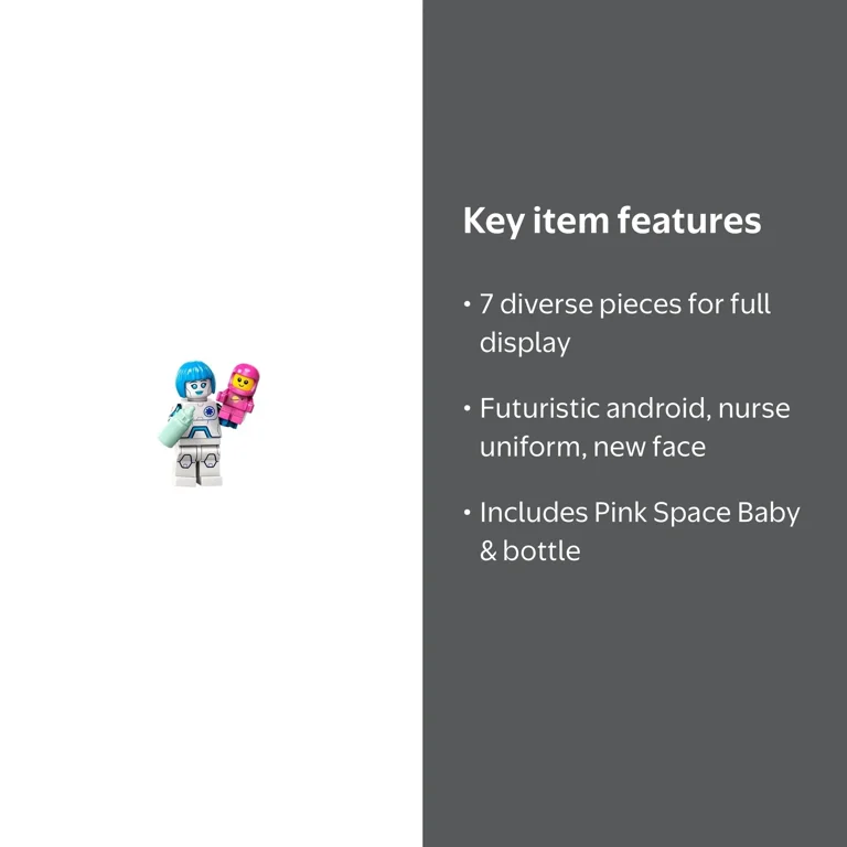 LEGO, Minifigure Series 26 Space Nurse Android, 71046-6, Sealed