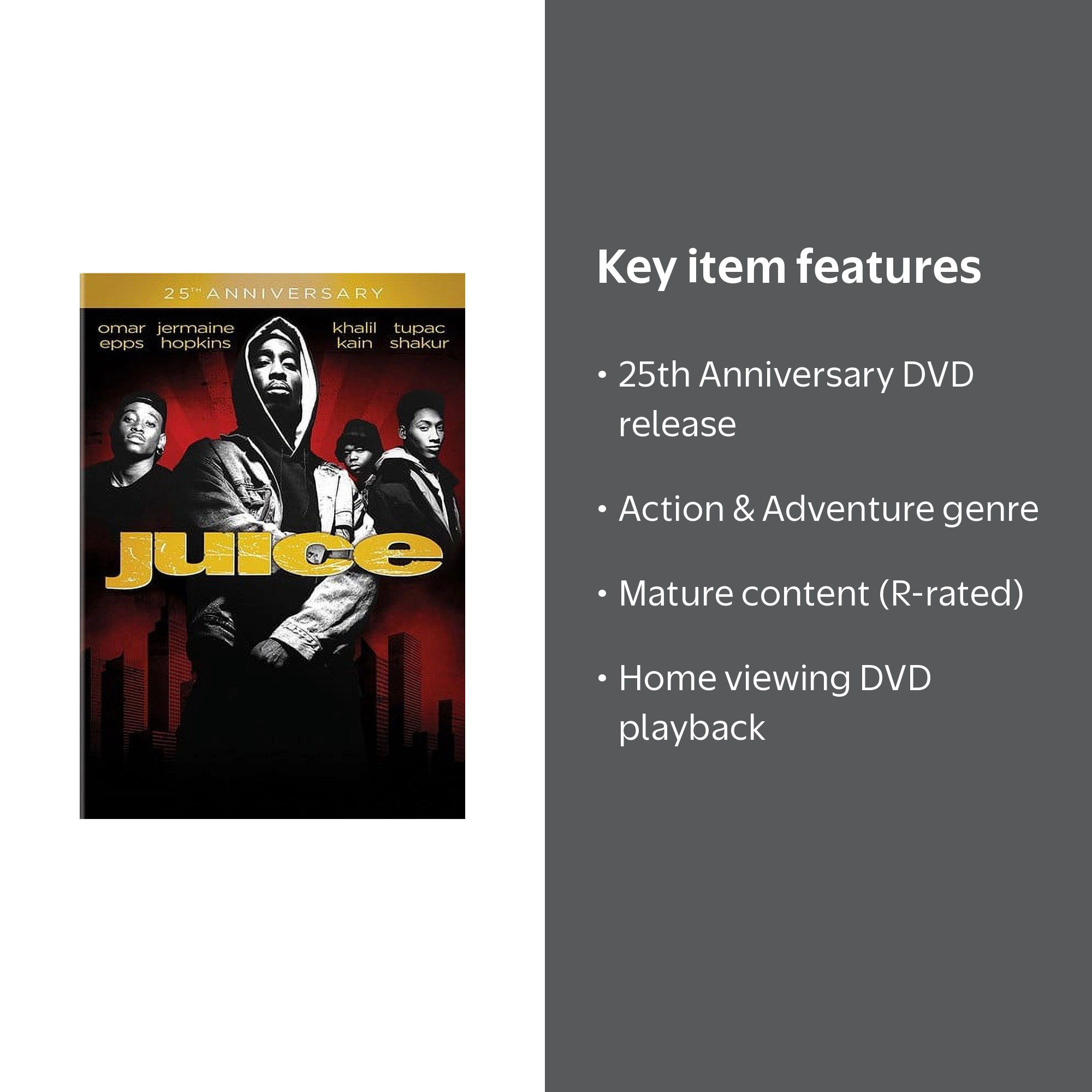 Juice (25th Anniversary) (DVD) - Walmart.com