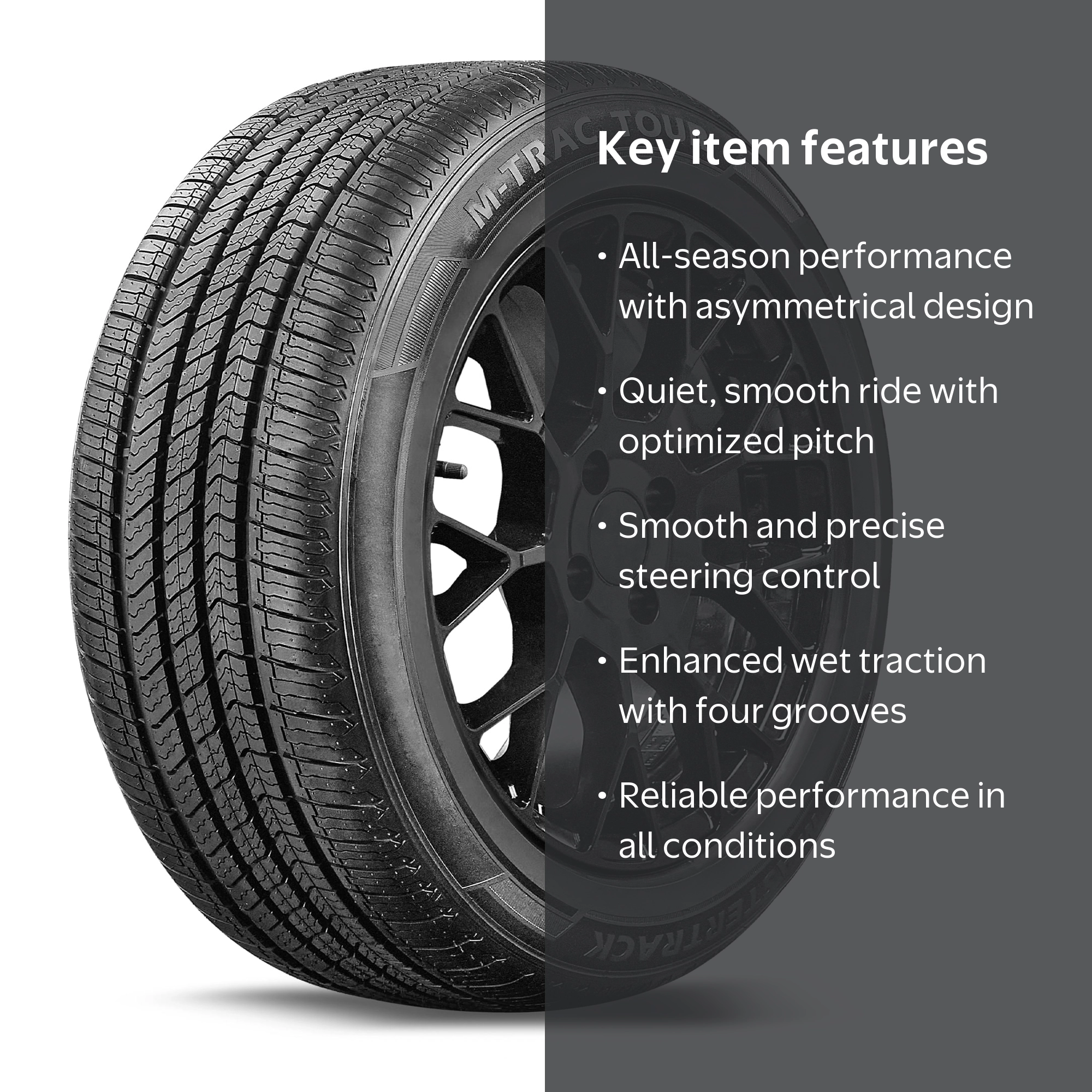 Mastertrack M-TRAC TOUR 195/65R15 91H Passenger Tire(Tire Only