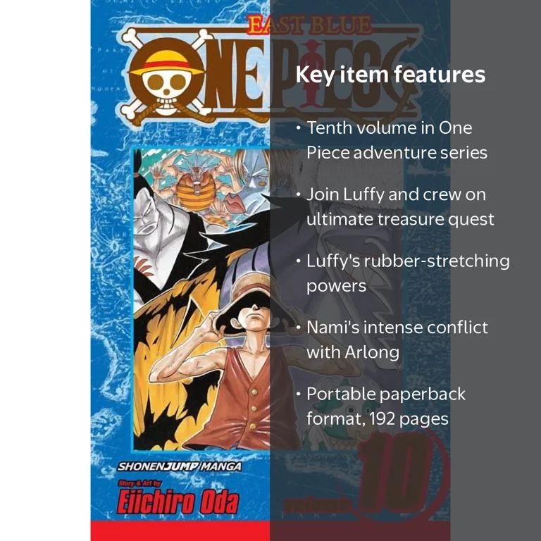 Eiichiro Oda, One Piece, Vol. 10, Ok Let's Stand Up!, Paperback
