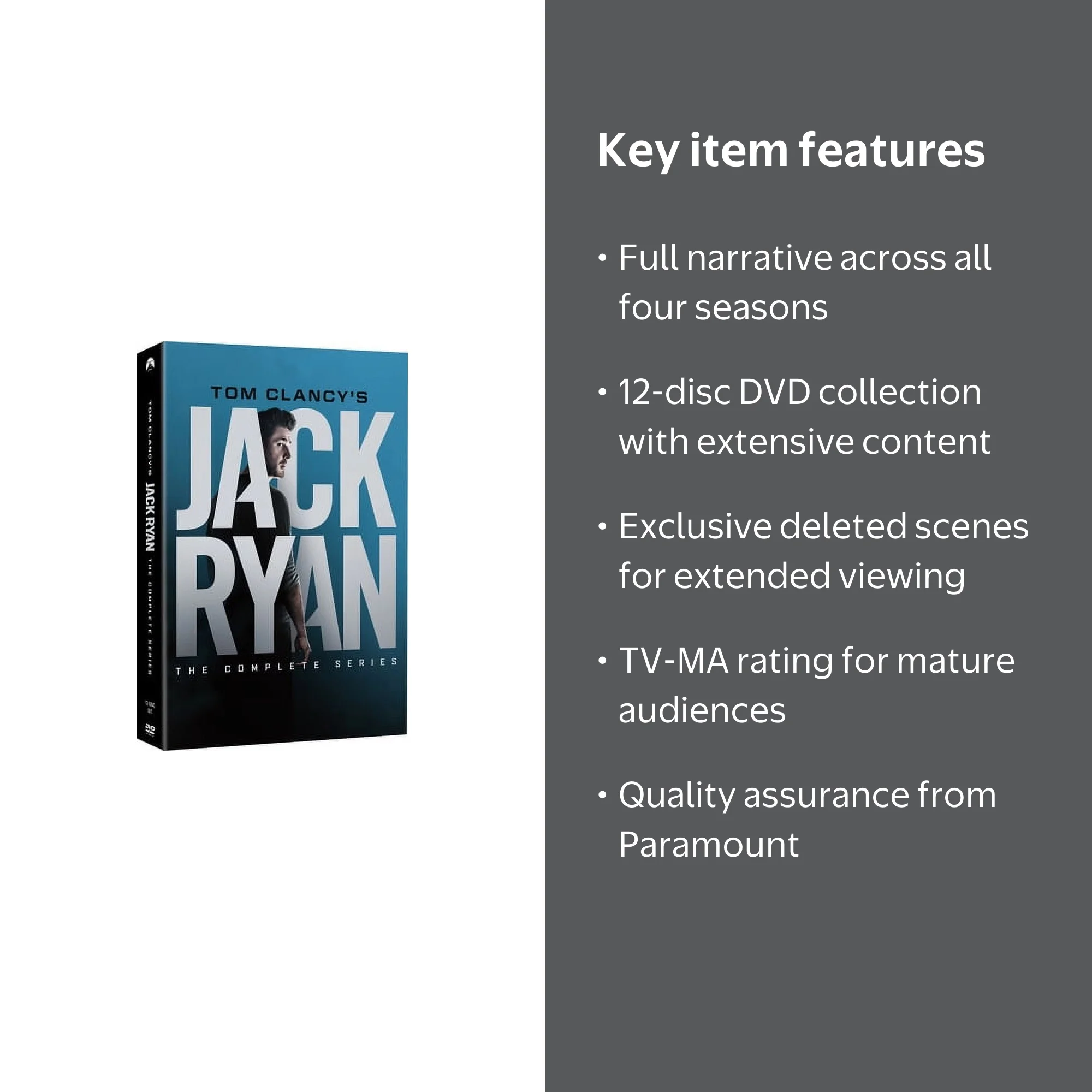 Paramount Home Video, Tom Clancy's Jack Ryan - The Complete Series