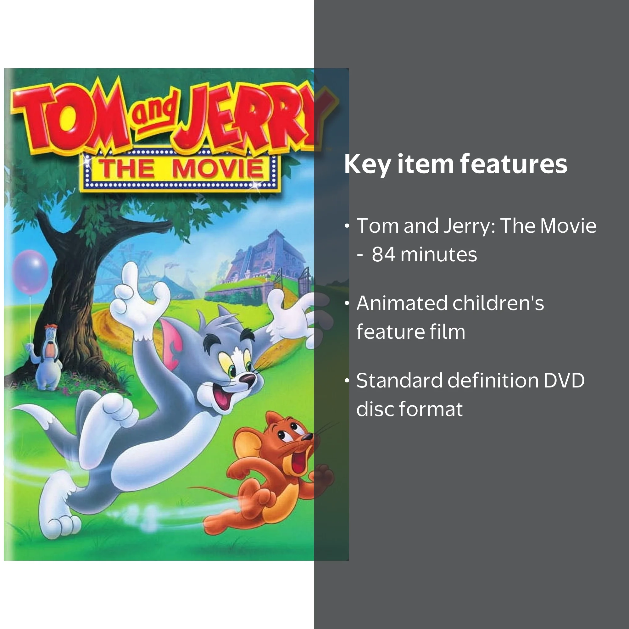 Turner Home Ent Tom and Jerry: The Magical Cartoon Movie for Kids