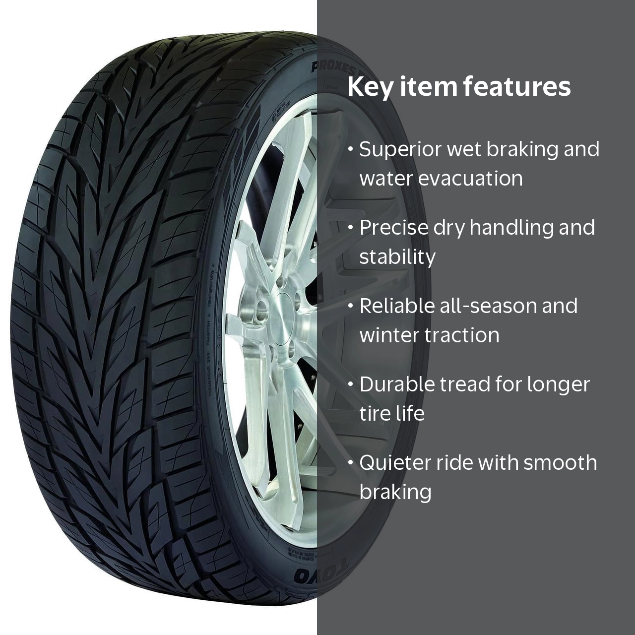 Toyo Proxes ST III Tire, All-Season 295/45R18 112 V, Performance