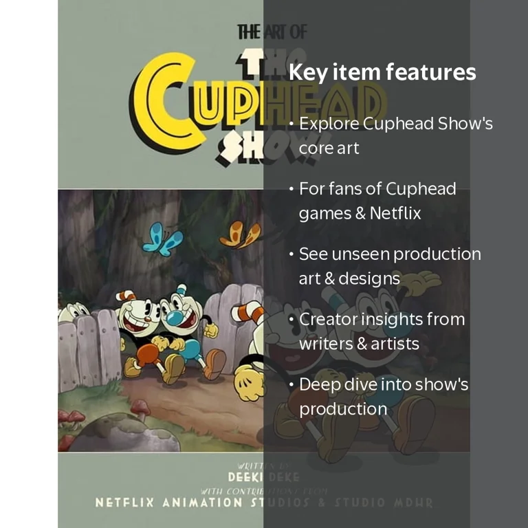 Free Shipping! The Art of the Cuphead Show (Hardcover) - Walmart