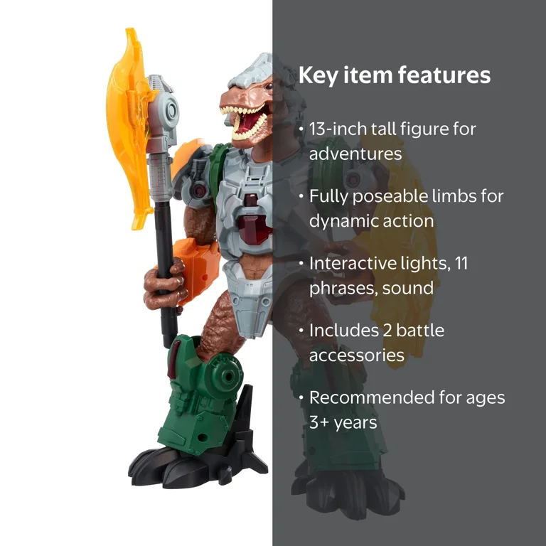 Adventure Force Rexobot Combat Robot Action Figure with Lights