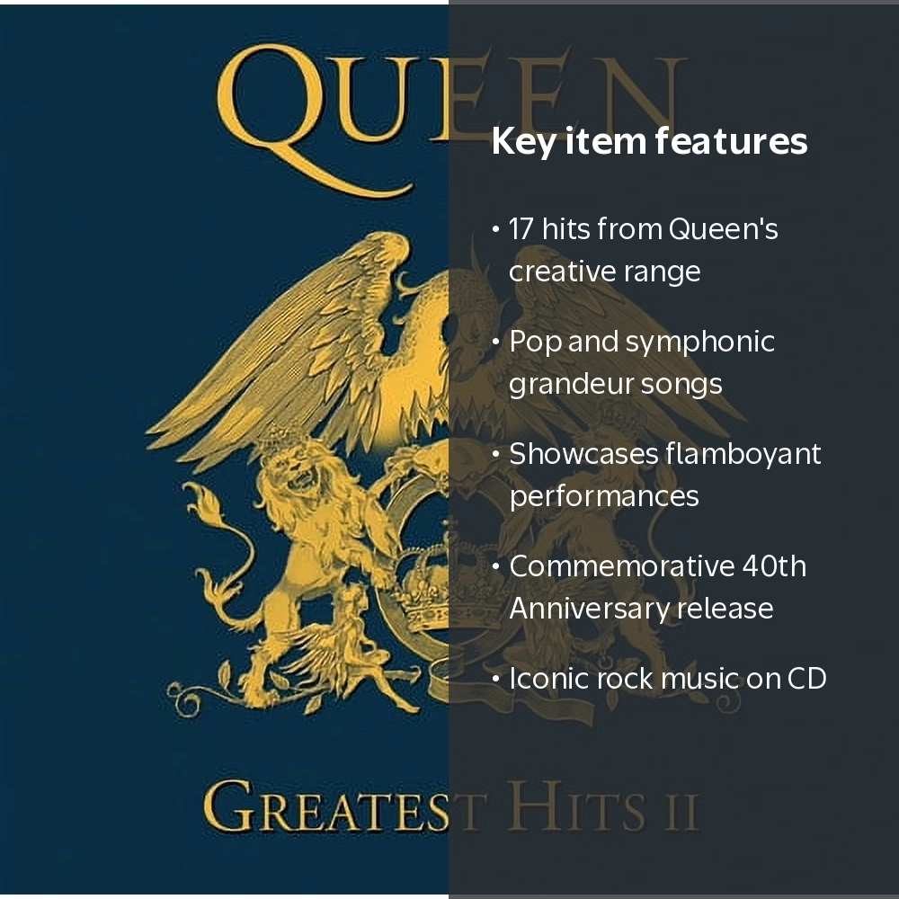 Queen - Greatest Hits 2 - Music & Performance - CD - Walmart.com