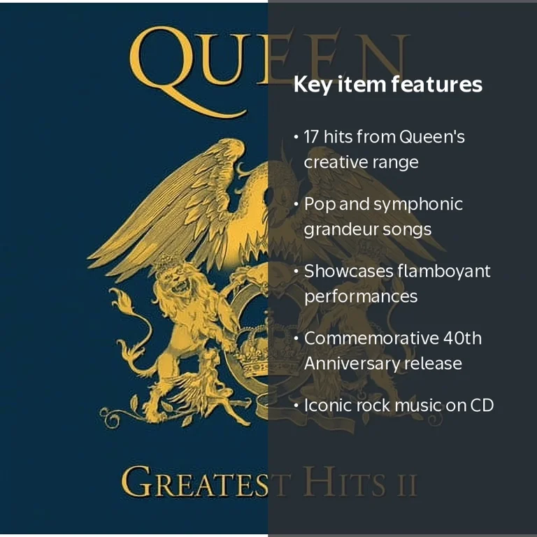 Queen - Greatest Hits 2 - Music & Performance - CD - Walmart.com