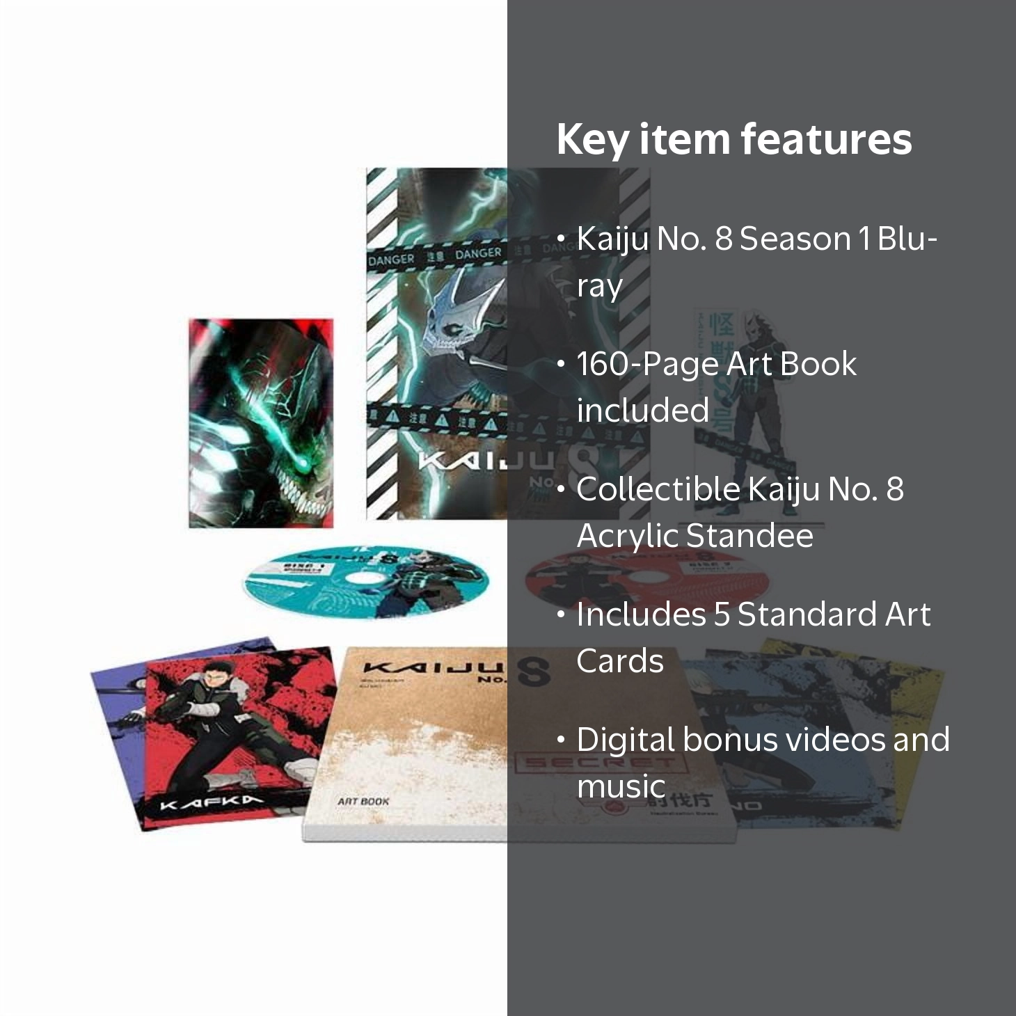 Kaiju No. 8 Limited Edition Season 1 (Blu-ray) Crunchyroll, Anime