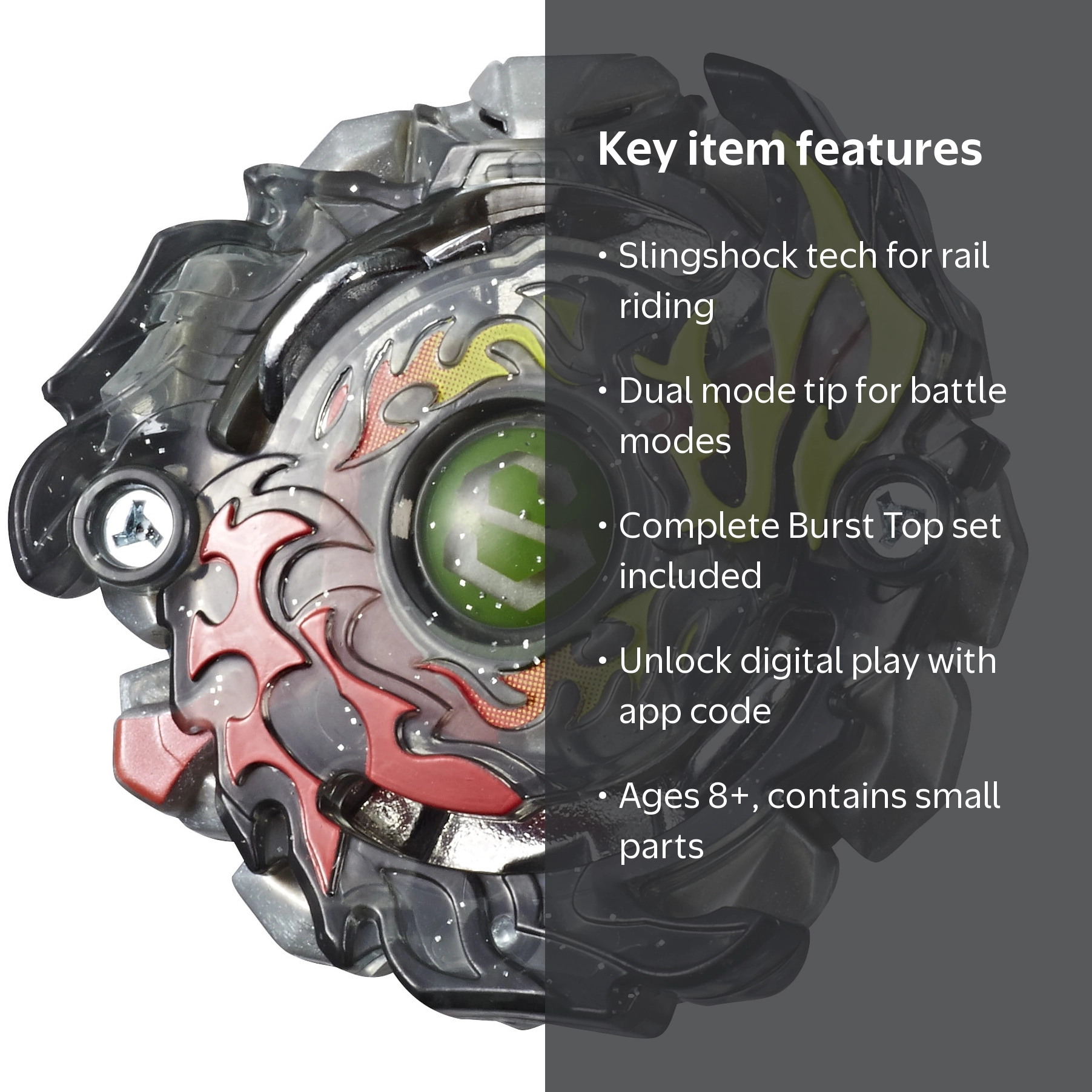 Beyblade Burst Turbo Slingshock Single Top Iron-X Surtr S4