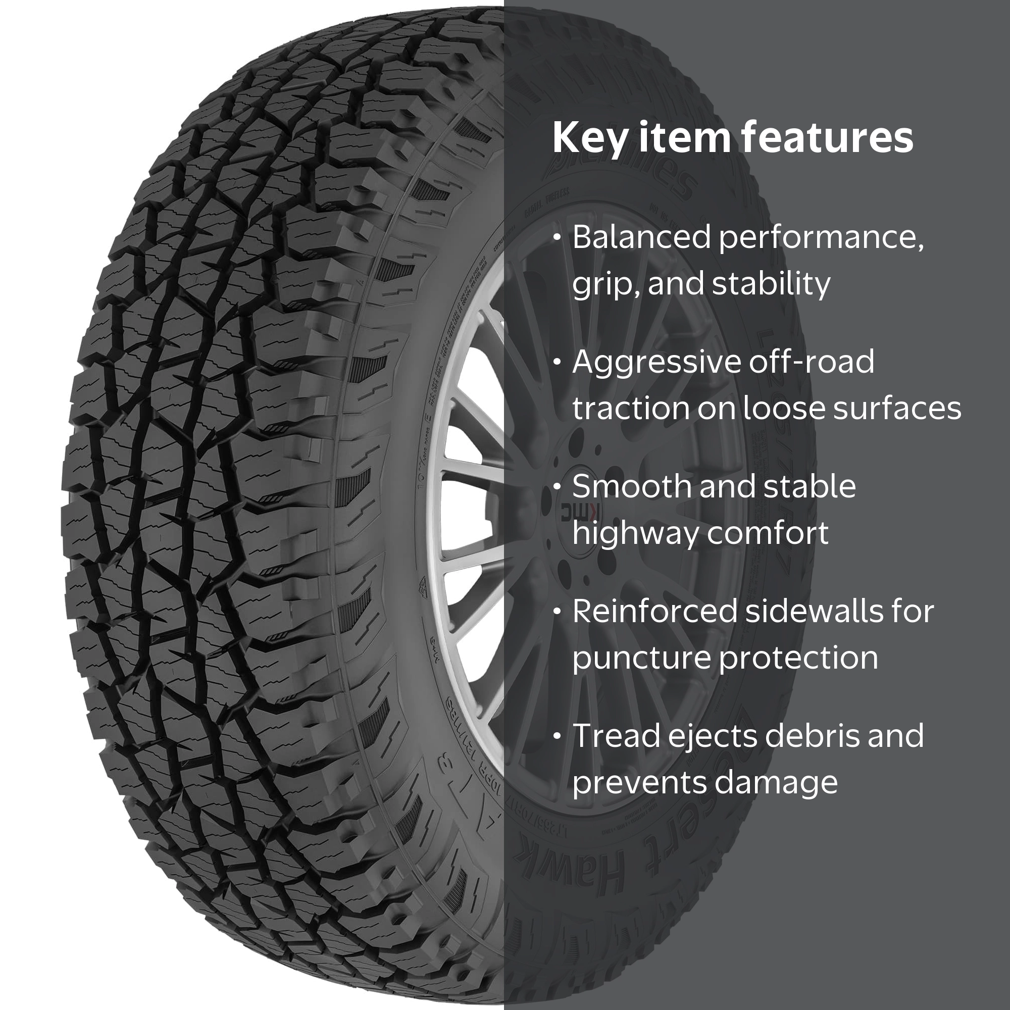 Achilles Desert Hawk AT3 All Terrain 235/75R15 109S XL SUV