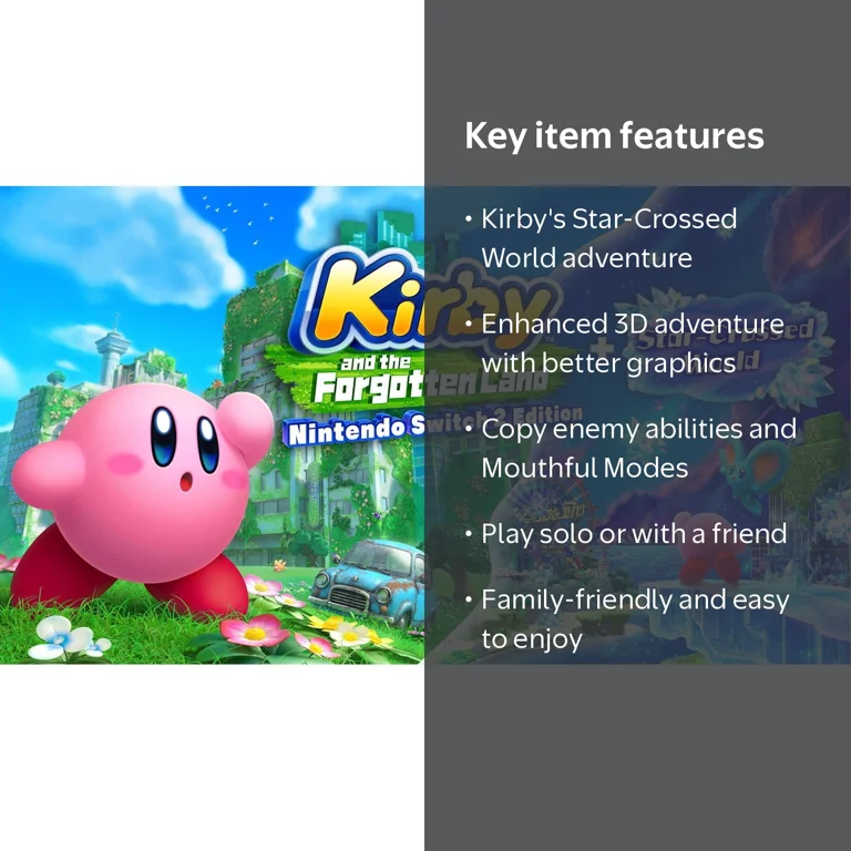 Kirby and the Forgotten Land + Star-Crossed World - Nintendo