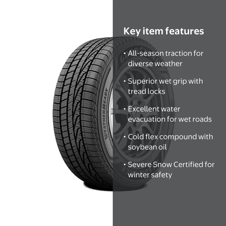 Goodyear Assurance Weatherready All-Season Tire, 215/55R17 94V