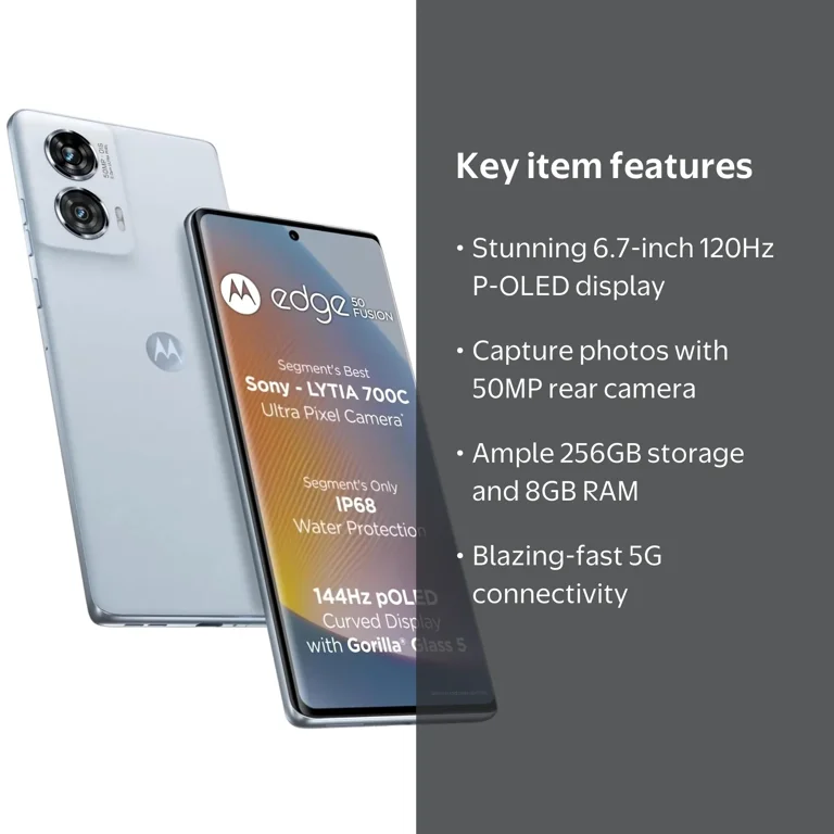 Motorola Edge 50 Fusion 256GB+8GB 5G GSM 6.7
