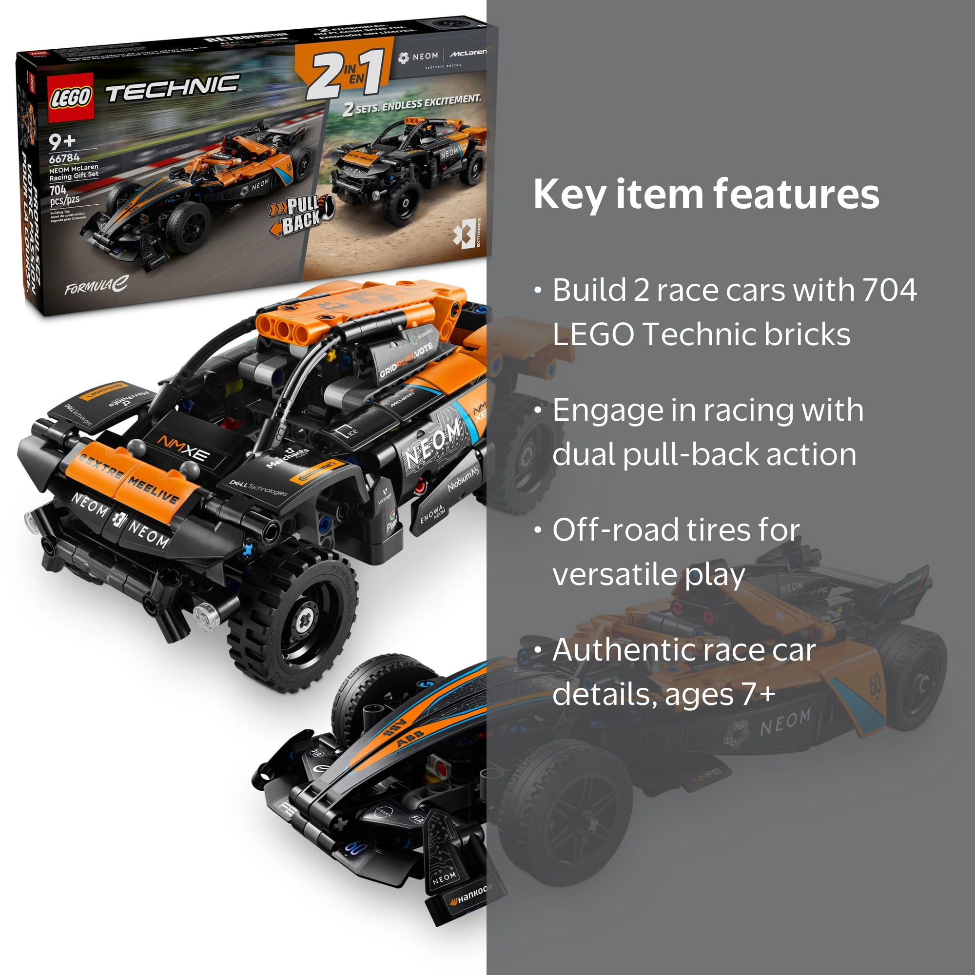 ナヨントレカ Retired Lego Technic Set 42027 Desert Racer Pull Back Car Complete