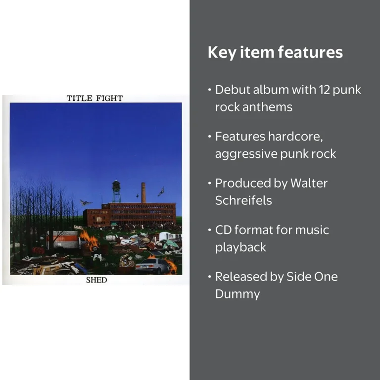 Title Fight - Shed - Music & Performance - CD - Walmart.com