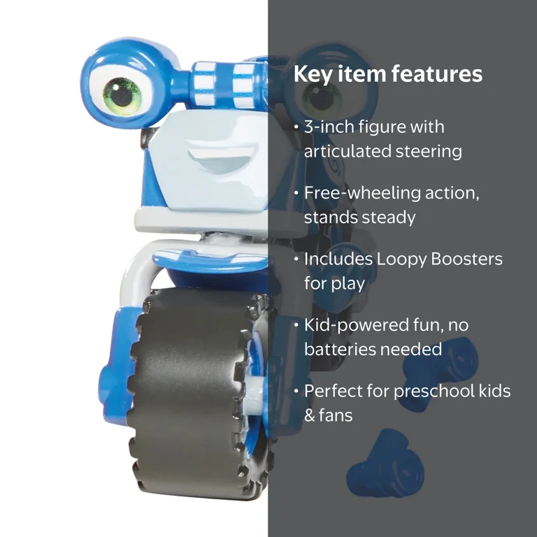 Ricky Zoom: Loop Hoopla Toy Motorcycle from Ricky Zoom – 3-inch