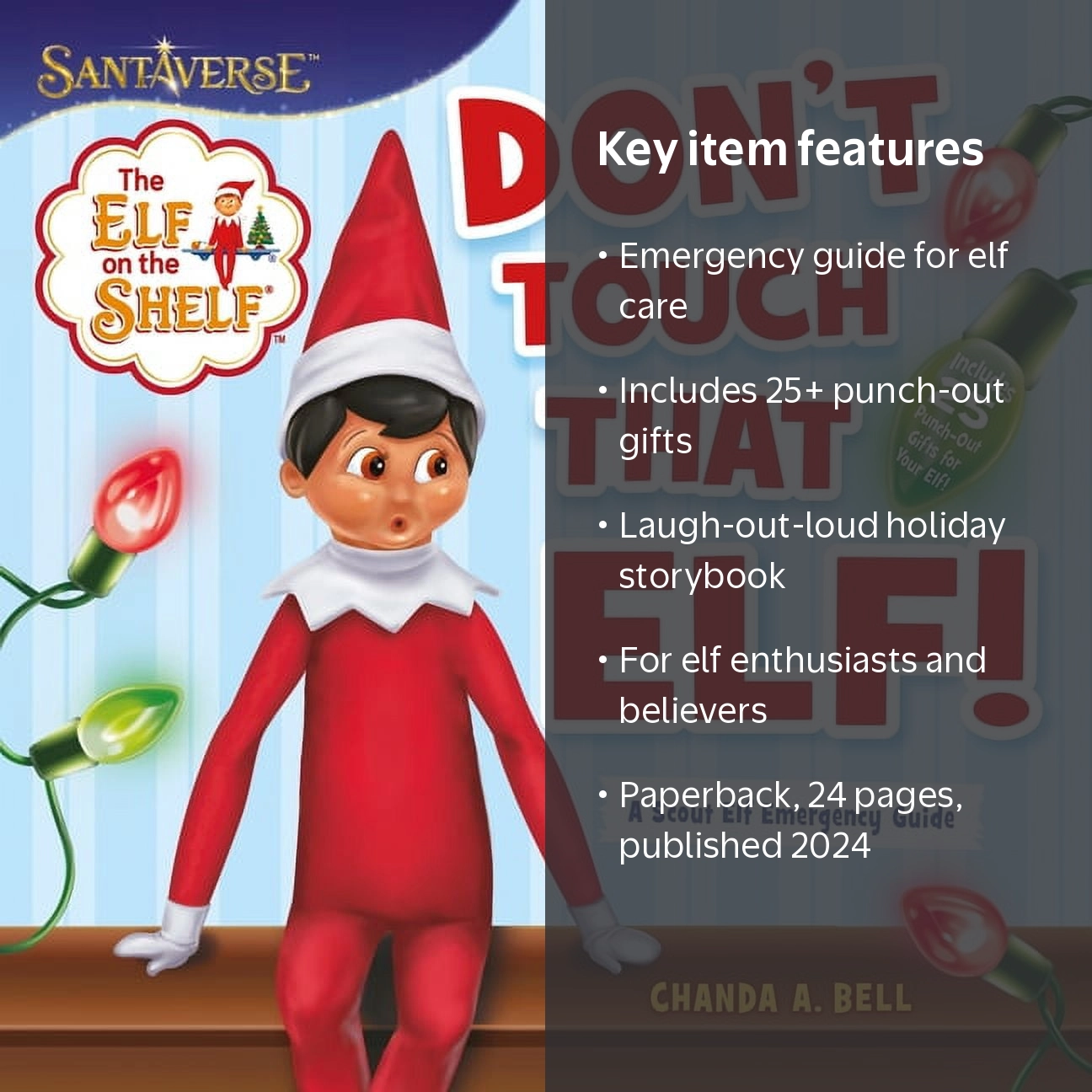 Chanda A Bell, Book, Don't Touch That Elf!, Paperback - Walmart.com