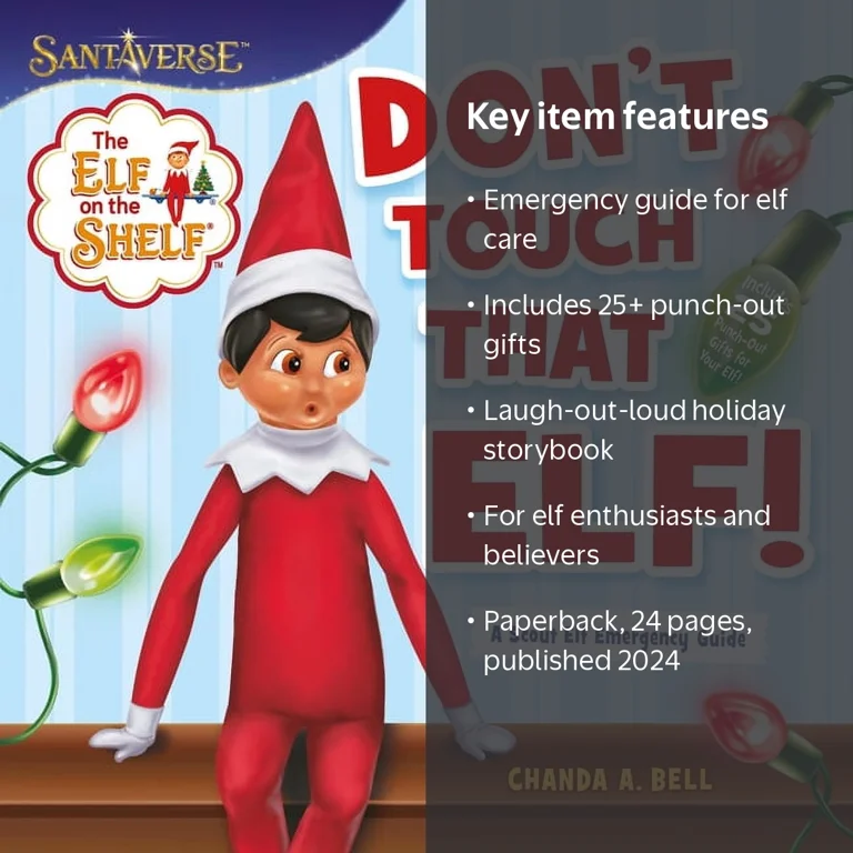 Chanda A Bell, Book, Don't Touch That Elf!, Paperback - Walmart.com