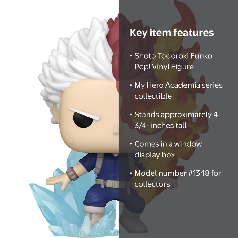 Funko My Hero Academia Shoto Todoroki Hero-in-Training Pop! Vinyl