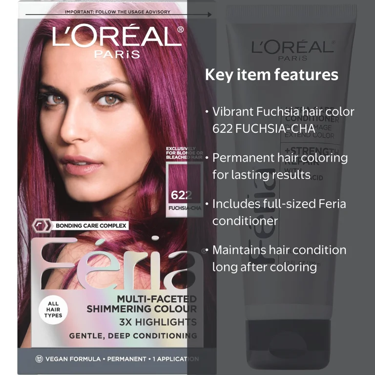 L'oreal Paris Feria Permanent Hair Color - Walmart.com