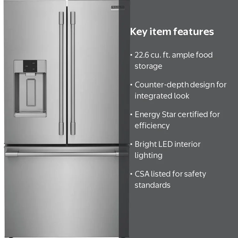 Frigidaire, French Door Refrigerator, 36