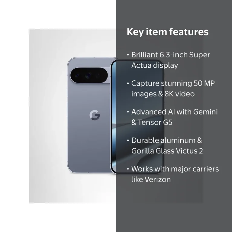 Google Pixel 10 Pro XL - Unlocked Android Smartphone and 6.3