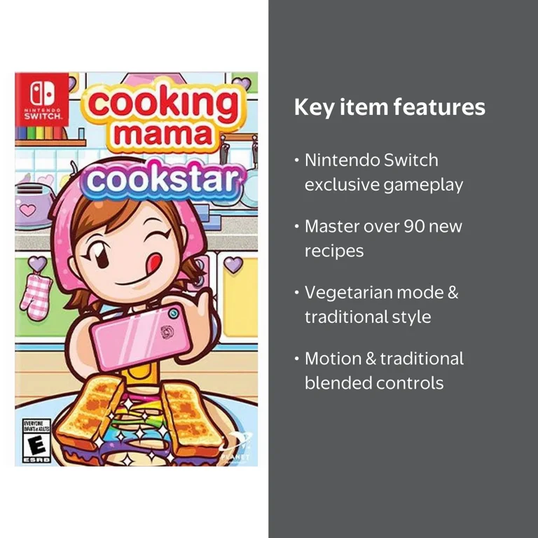 Cooking Mama Cookstar - Nintendo Switch - Walmart.com