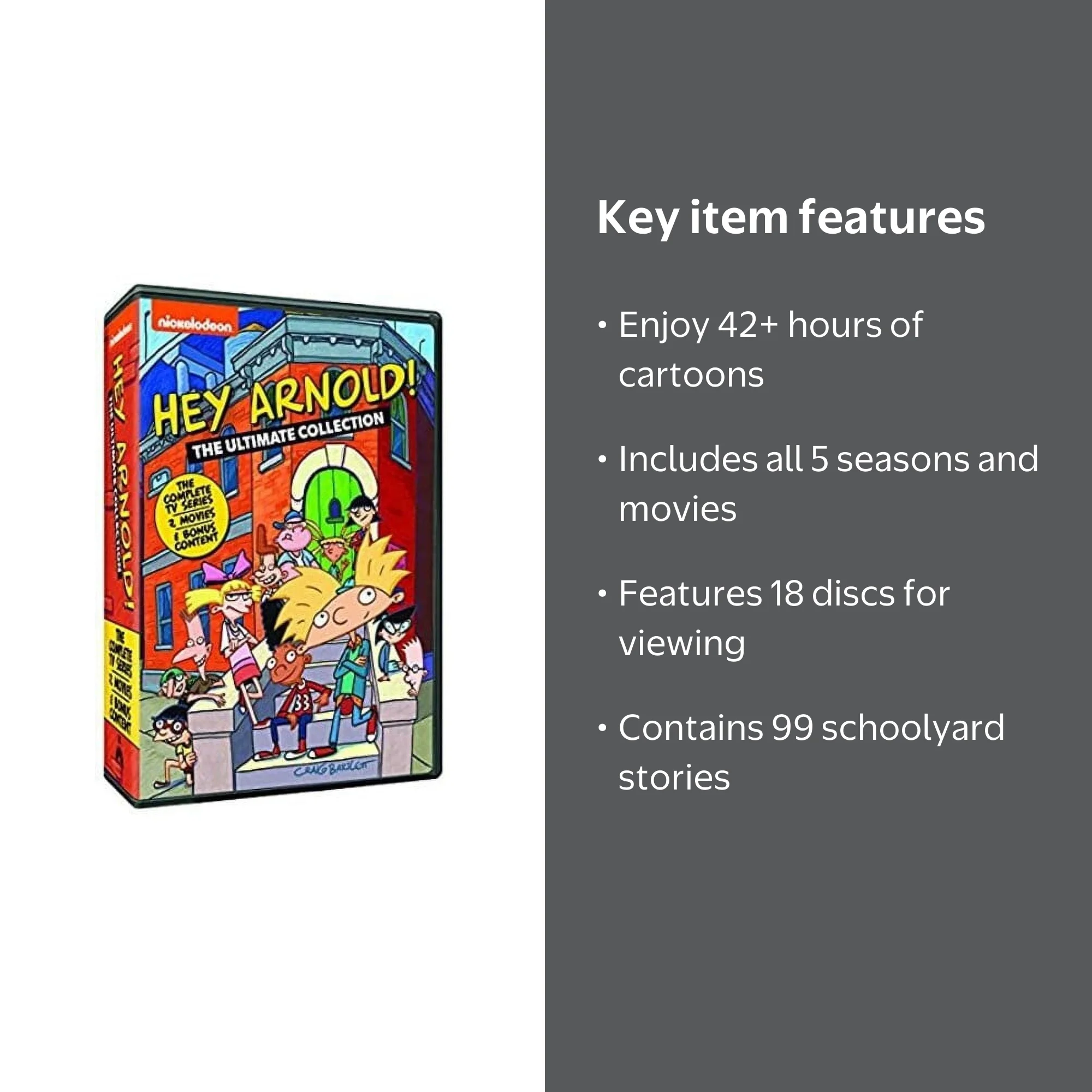 Hey Arnold!: The Ultimate Collection (DVD) - Walmart.com