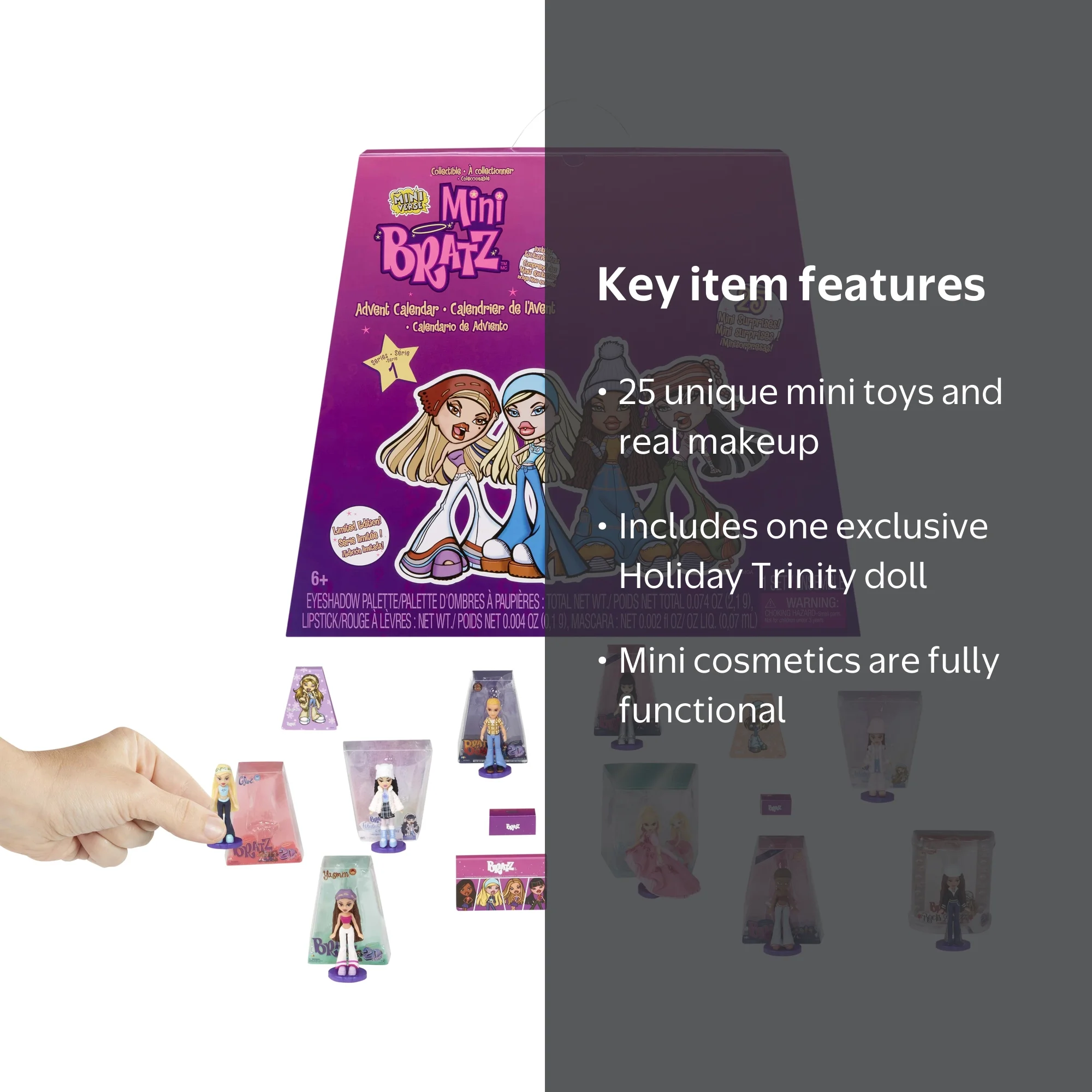 MGA's Miniverse Bratz Minis Advent Calendar with Figures - Walmart.com