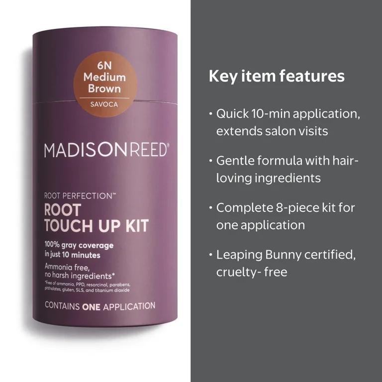 Madison Reed Root Perfection, Root Touch-up Kit, Savoca (6N