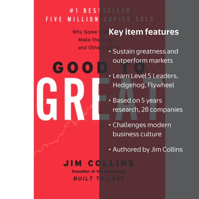 Jim Collins, Good to Great: Why Some Companies Make the Leap