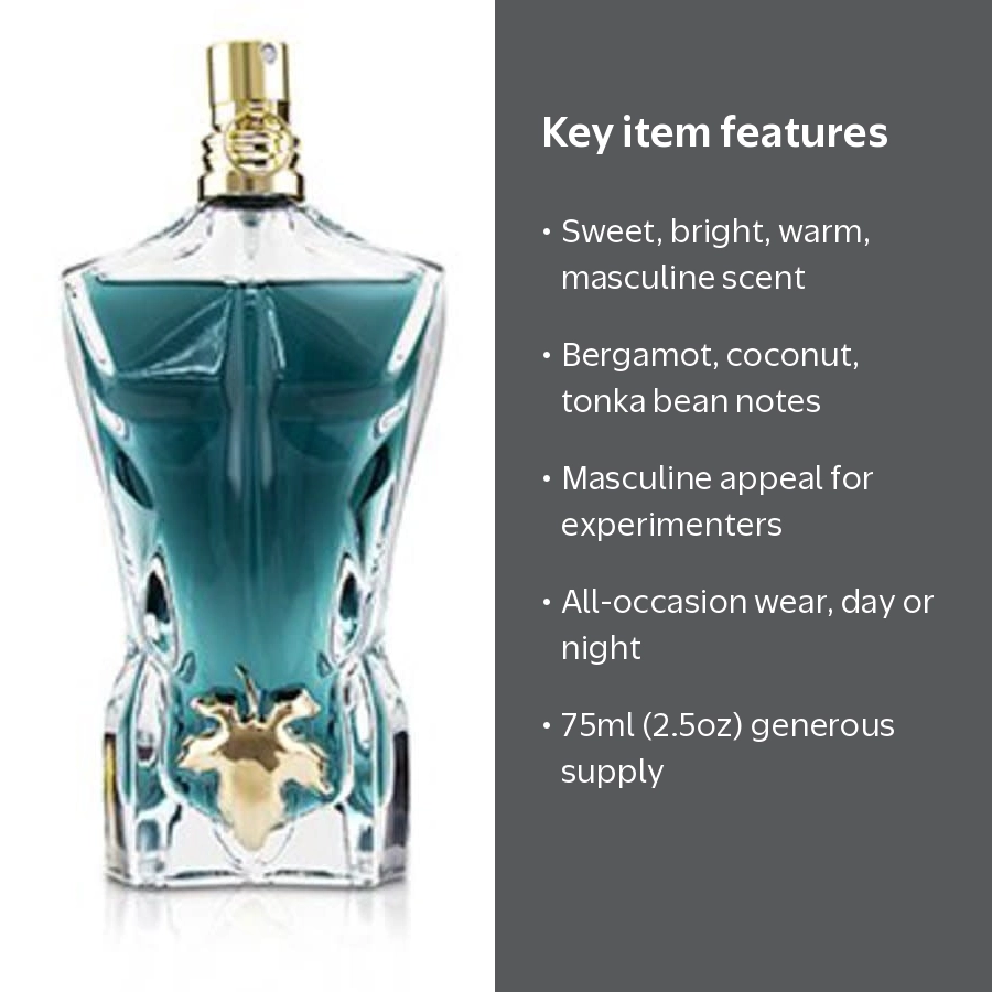 香水(男性用) Jean Paul Gaultier Le Beau 75ml Jean Paul Gaultier, Le Beau Eau De Toilette Spray, 75ml/2.5oz