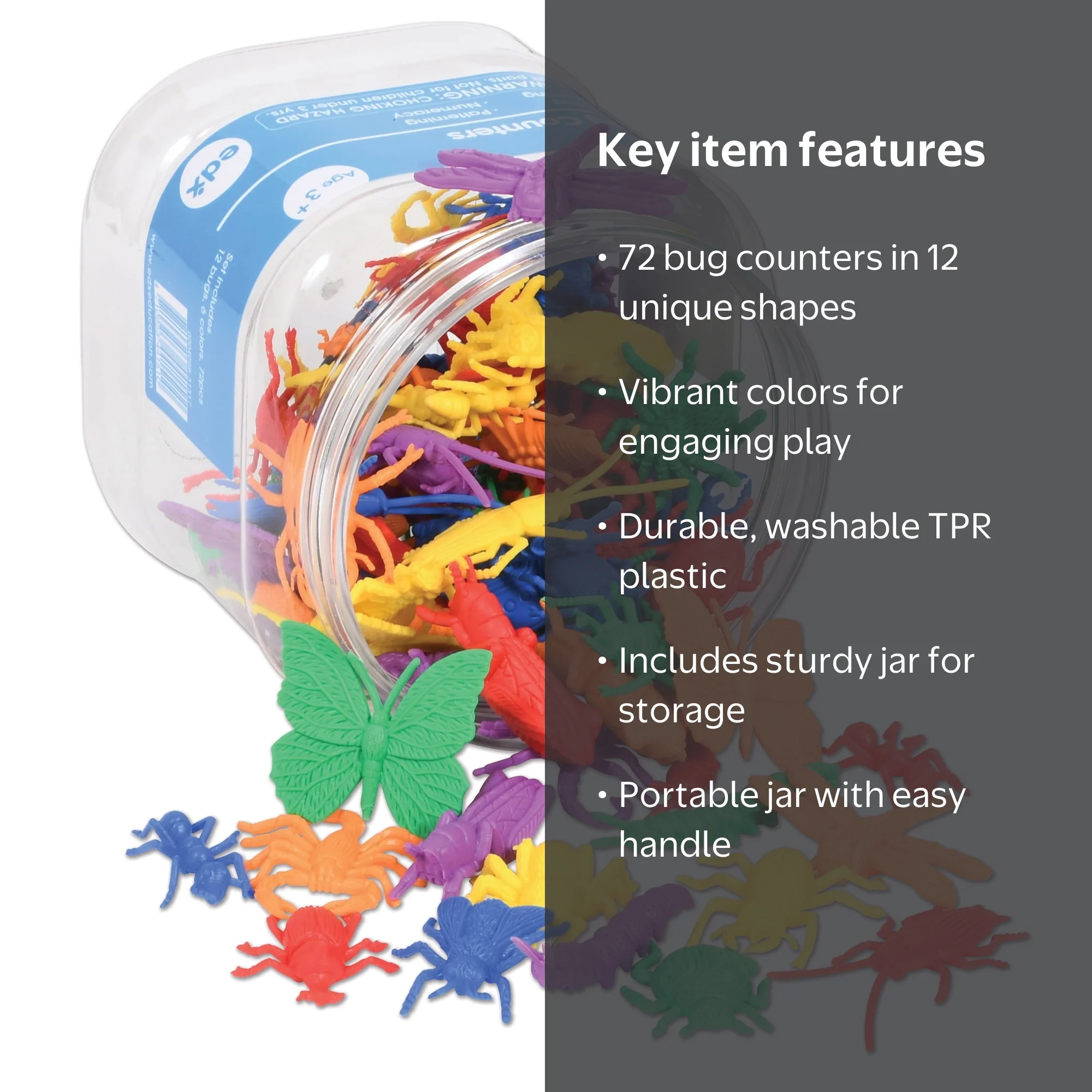 edxeducation Bug Counters - Set of 72 - Walmart.com