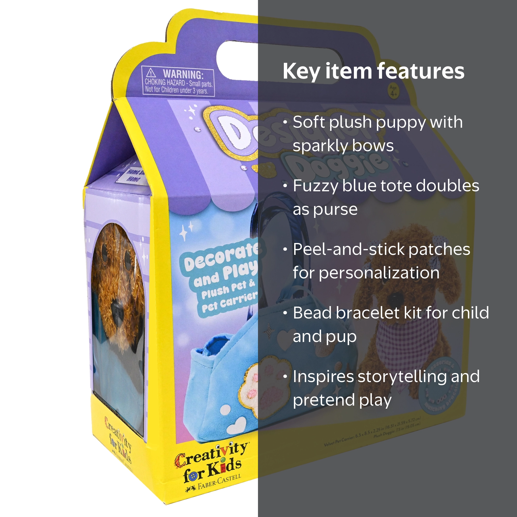 Creativity for Kids Designer Doggie Kit | Plush Pet, Purse