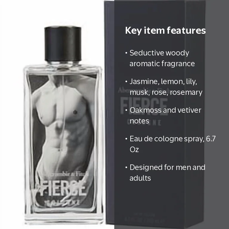 Abercrombie and Fitch Fierce Cologne Spray, 6.7 fl oz - Walmart.com