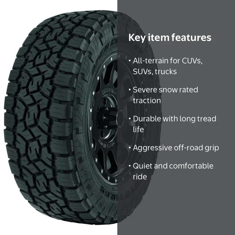 Toyo Open Country A/T III All Terrain LT285/75R17 121/118S E Light