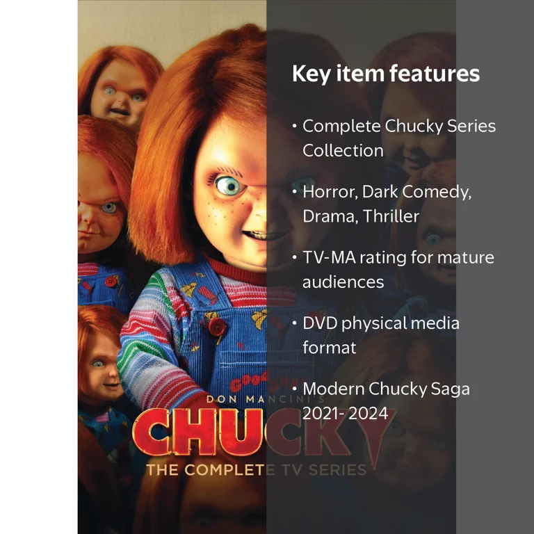 SDS, Chucky: The Complete Series, DVD Horror, Dark Comedy, Drama