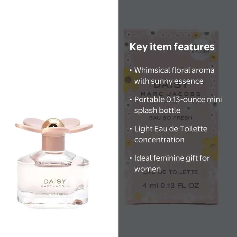 Marc Jacobs, Daisy Eau So Fresh EDT Spray, 0.13 oz, Fragrance