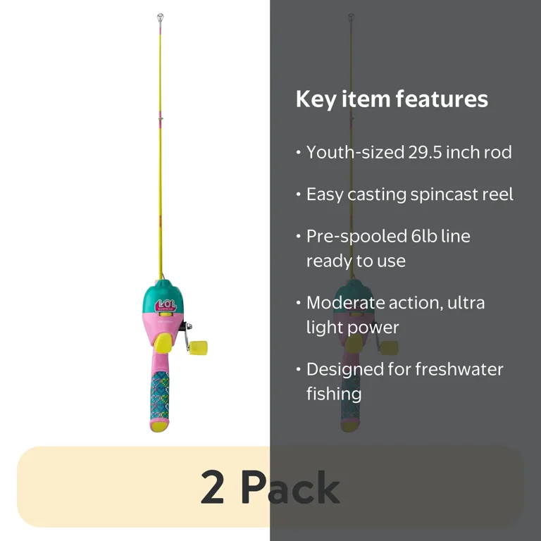 amazon fishing pole for kids ProFISHiency 6'0