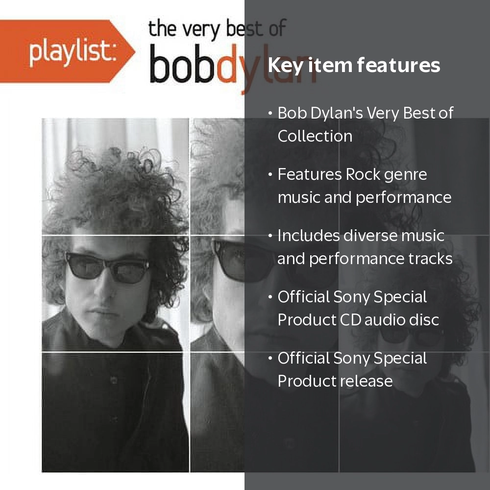 Bob Dylan - Playlist: Very Best of - Music & Performance - CD
