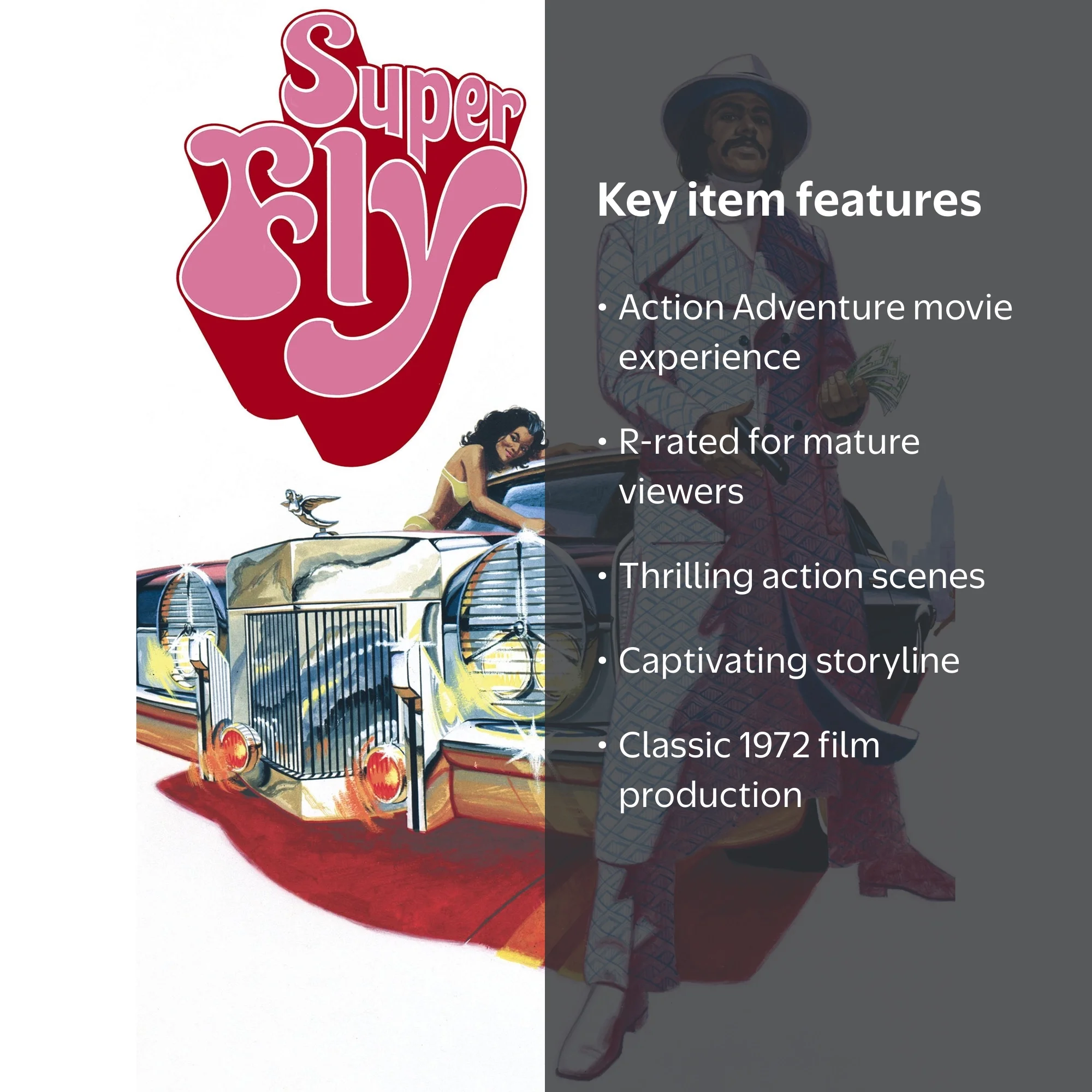 Warner Home Video Super Fly (DVD) (Standard Edition) [1972