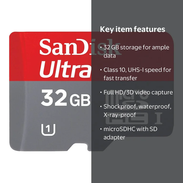 micro sd card grades Sandisk 32GB MicroSDHC Class 4 Memory & MicroSDHC Card Reader (Bulk) With its exceptional data transfer speeds Markings: speed, size and class