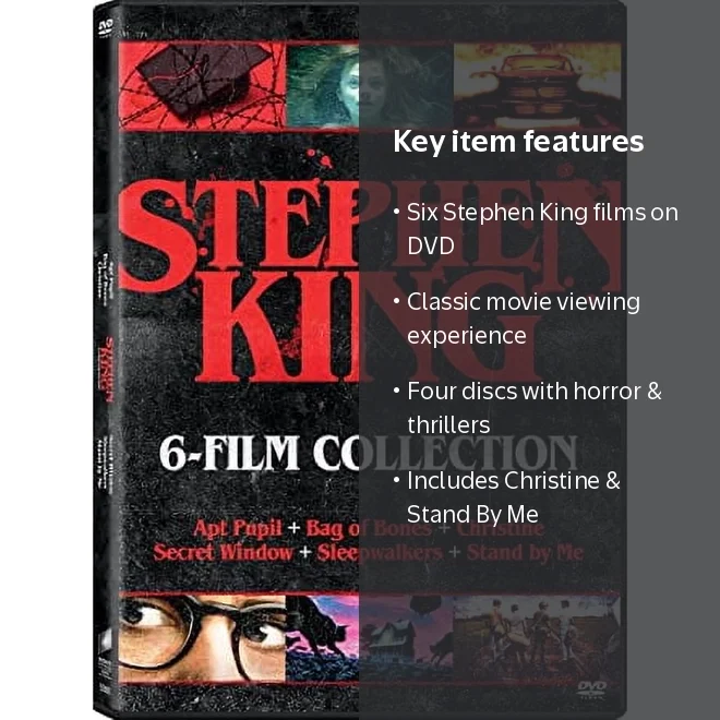 Stephen King: Dark 6-Film Collection (King's Dark Movies DVD Set Stephen King: Dark 6-Film Collection (King's Dark Movies DVD Set
