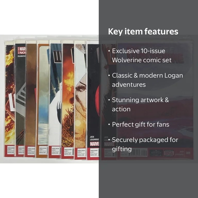 アメコミ10冊セット Marvel, Wolverine Comic Book Set, 10-Issue
