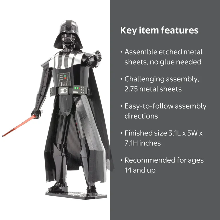 ★ スターウォーズ｜シルバー限定系 3体セット｜未開封 Metal Earth Premium Series ICONX 3D Metal Model Kit - Star Wars