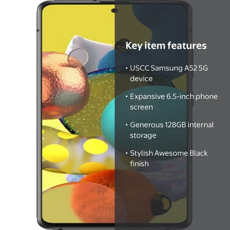 Samsung A52 5G Android, 6.5