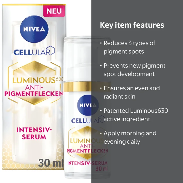 NIVEA Cellular Luminous630 Anti-Pigment Spot Serum, 30 ml