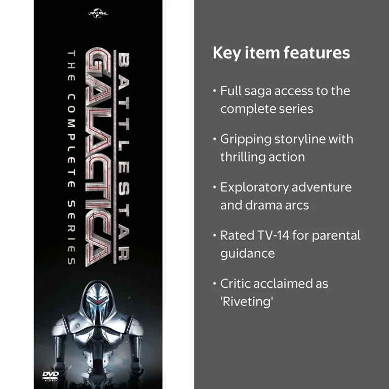 Battlestar Galactica: Complete Collection (DVD) - Action